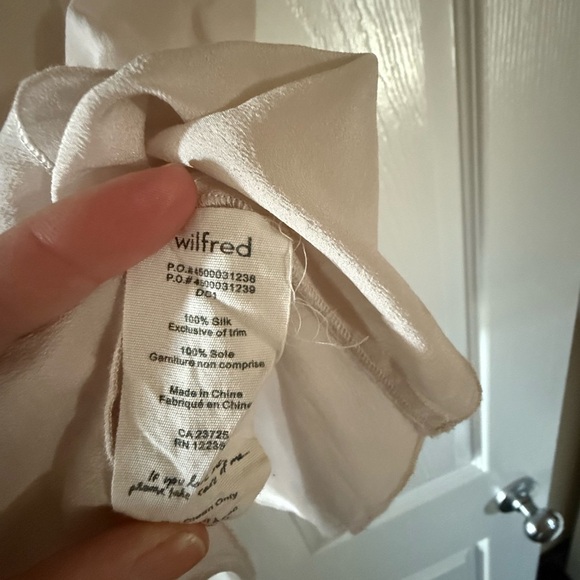 Wilfred Silk Cream Causal Camisole - Picture 5 of 6